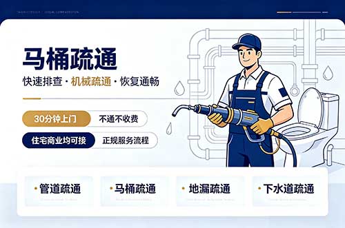 昆山马桶疏通