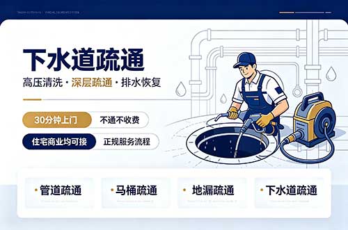 昆山下水道疏通
